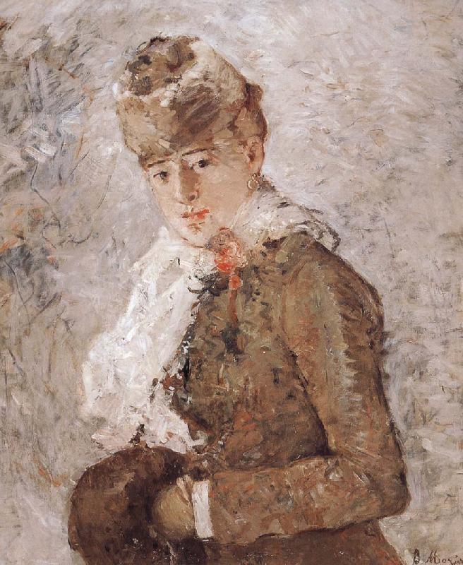 Berthe Morisot The woman wearing the shawl